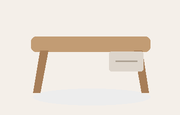 Scandi desk preview