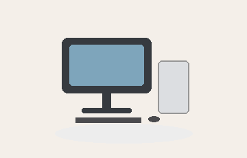 Minimal desktop PC preview